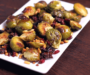 American Roasted Brussels Sprouts with Cranberries and Pine-nuts | Thanksgiving Recipes
